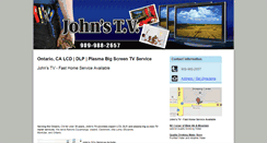 Desktop Screenshot of johnstvrepair.com